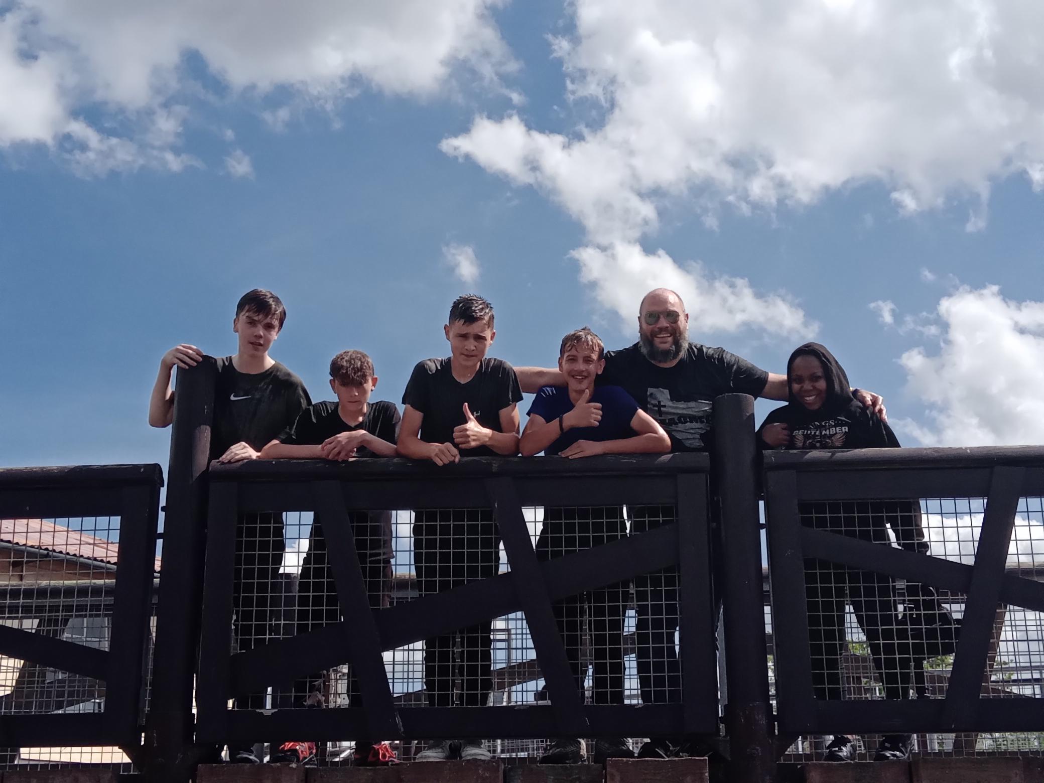 Learners from Break Through Independent School in Belvedere Kent enjoy a trip to Thorpe Park